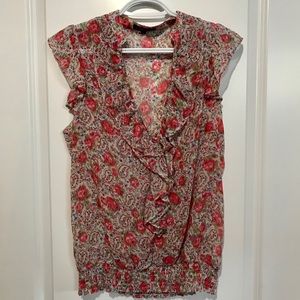 Women’s Flower Top. YDE Studio. Size L.